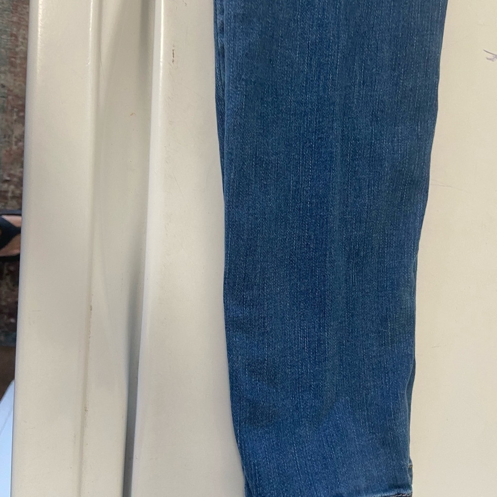 Wax Jeans size 26 Indigo Denim double button $40 - Picture 10 of 10